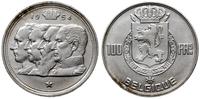 100 franków 1954, srebro próby '835', 18.00 g, w