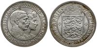 2 kroner 1923, Srebrna rocznica ślubu pary króle