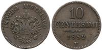 10 centesimi 1852 V, Wenecja, patyna, KM C32