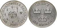 100 kronor 1985, srebro próby '925', 16.00 g, KM