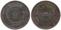 Urugwaj, 2 centesimos, 1869 A