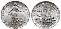 50 centimes 1918, srebro próby '835', 2.50 g, KM