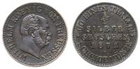 1/2 srebrnego grosza 1872 A, Berlin, patyna, bar