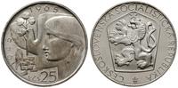 25 koron 1965, srebro próby '500', 16.00 g, wybi