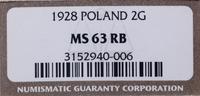 Polska, 2 grosze, 1928