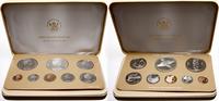 set rocznikowy 1976, monety o nominałach: 1, 2, 