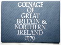 Wielka Brytania, zestaw rocznikowy monet obiegowych, 1979