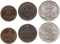 lot 3 monet, Berlin, 1 fenig 1937, 2 fenigi 1926