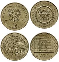 Polska, lot 8 sztuk monet 2 złotowych, 1997-1998