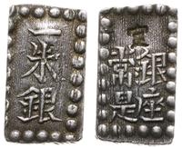 shu (Meiji) bez daty (1853-1865), srebro próby '