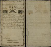 10 złotych 8.06.1794, seria B, numeracja 370, cz
