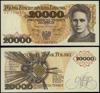20.000 złotych 1.02.1989, seria AR, numeracja 72