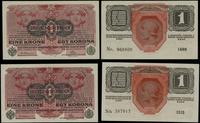 2 x 1 korona 1.12.1916 (1919), numeracja 1499 / 
