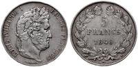 5 franków 1848 A, Paryż, Gadoury 678a