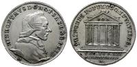 Austria, żeton wybity na monecie 10 krajcarowej, 1782
