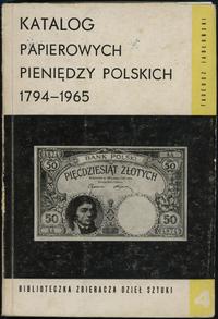 wydawnictwa polskie, Władysław Jabłoński - Katalog papierowych pieniędzy polskich 1794-1965, Wa..