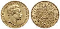 10 marek 1906 A, Berlin, złoto 3.97 g, bardzo ła