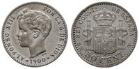 50 centimos 1900, Madryt, Cayon 17602