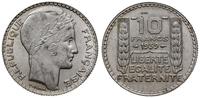 10 franków 1939, Paryż, srebro próby 680, piękne