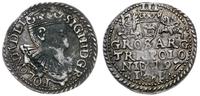 trojak 1597, Olkusz, korona z wąskim rondem, Ige
