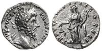 denar 167-168, Rzym, Aw: Popiersie cesarza w wie