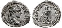 denar 206, Rzym, Aw: Popiersie cesarza w prawo, 