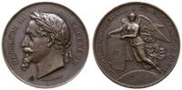 Francja, medal pamiątkowy z wystawy światowej w Paryżu, 1867