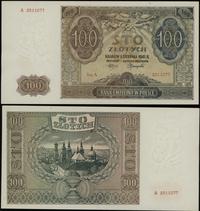 100 złotych 1.08.1941, seria A, numeracja 251107