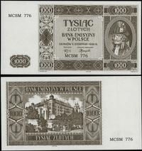 1.000 złotych 1.08.1941, MCSM 776 - KOPIA nie wp