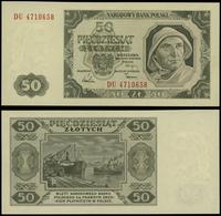 50 złotych 1.07.1948, seria DU, numeracja 471065