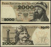 2.000 złotych 1.05.1977, seria P, numeracja 0197
