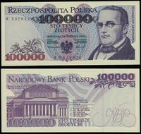 100.000 złotych 16.11.1993, seria R, numeracja 5