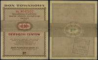 bon na 10 centów  1.01.1960, seria Bb, numeracja