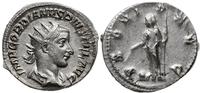 antoninan 243-244, Rzym, Aw: Głowa cesarza w pra