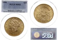 Stany Zjednoczone Ameryki (USA), 20 dolarów, 1906