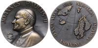 medal 1989, z okazji podróży papieża do krajów s