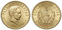 4 peso 1916, Filadelfia, Jose Marti, złoto próby