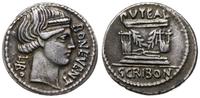 Republika Rzymska, denar, 62 pne
