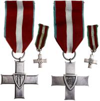 Order Krzyża Grunwaldu II klasy wraz z miniaturą