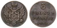Polska, 3 grosze, 1828 FH
