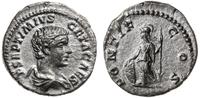 denar 203-208, Rzym, Aw: Popiersie władcy w praw