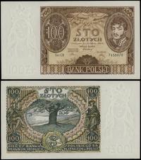 100 złotych 9.11.1934, seria CB, numeracja 74380