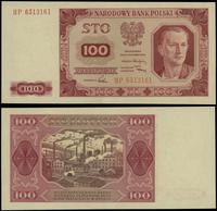 100 złotych 1.07.1948, seria HP, numeracja 65131