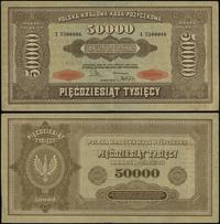 50.000 marek polskich 10.10.1922, seria I, numer