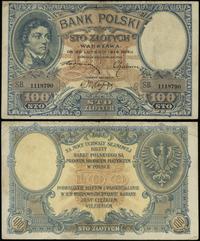 100 złotych 28.02.1919, seria B, numeracja 11187