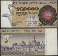 200.000 złotych 1.12.1989, seria G, numeracja 50