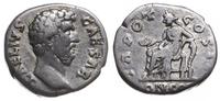 denar 136-138, Rzym, Aw: Głowa cesarza w prawo i