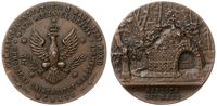 Polska, medal z 1916 roku autorstwa Jana Knedlera wybity z okazji 125 rocznicy Kon..