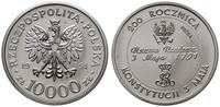 10.000 złotych 1991, Warszawa, 200. rocznica Kon