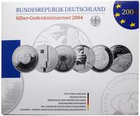 Niemcy, 6 x 10 euro, 2004